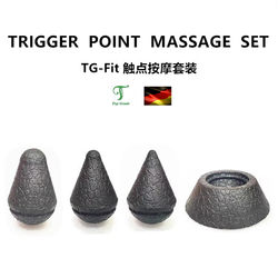 【Tg】German Trigger Point Contact Cone Massage Handheld Fascia Ball for Cervical Spine, Back Muscles, and Foot Relaxation Base
