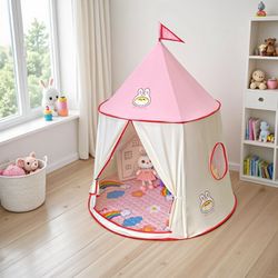 Children's Tent Indoor Girl Princess Small House Can Sleep in Yurt Castle Home Birthday Gift for Boys