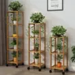 Giá để đồ hoa ban công Kệ chậu hoa trong nhà nhiều tầng đứng sàn treo đơn giản phong lan và củ cải xanh lắp ráp phòng khách