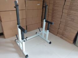 Squat Rack Home Fitness Multi-Functional Weight Bench Home Smart Telescopic Bench Press Rack Squat Rack Barbell Rack Squat