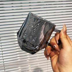 High-Quality Glass Tea Cup Set for Entertaining Guests, Suitable for Home Use in the Living Room, Includes a Water-Draining Rack and Tray, Sold Individually