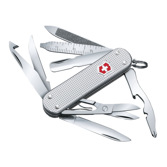 Original Genuine Vi Shi Swiss Army Knife 58mm Aluminum Heroes Heroes 0.6381.26 Multifunctional Folding Swiss Knife
