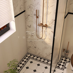 Medieval-Style Swallow-Pattern Tiles, French Retro Bathroom Tiles, Cream-Style Micro-Cement Kitchen Wall Tiles, Bathroom Floor Tiles