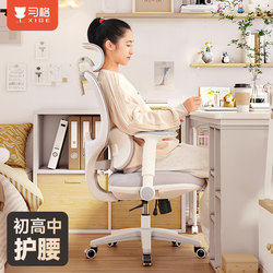 Xige X19T Study Chair for Junior High and High School Students, Youth Waist-Protecting Desk Chair, Special Writing Chair for Junior and Senior High School Students