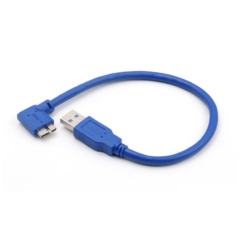 Micro USB3.0数据线硬盘盒转接笔记本电脑USB连接线短款L型直角双弯头短线充电适用于三星西数希捷WD移动硬盘-淘宝网