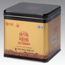Zhongcha Haidi Xtj2902 Golden Flower Citron Raw Material Bergamot Oolong Tea 210g/can Zhongzuhuo