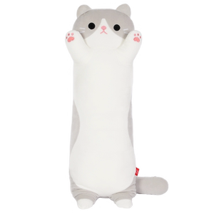 
Cat pillow girl sleeping doll long strip plush hug sleeping on bed big legs long doll girl girl gift
