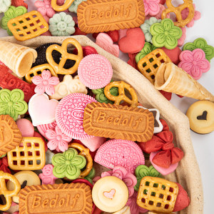
Lawrenz butterfly cookies cake decorate alkali Mercury star caramel baking paper cup birthday cake internet celebrity plug-in