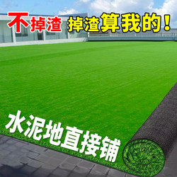 Thickened Artificial Turf Carpet, Artificial Fake Grass, Outdoor Football Field Floor Mat, Kindergarten Plastic Floor Mat
