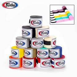 Fairtex Boxing Bandage 3.5m Elastic Muay Thai Sanda Fighting Sports Training Hand Wrap Elastic Bandage
