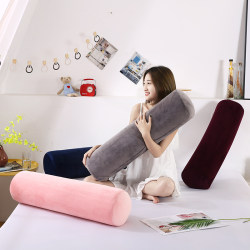 Cylindrical Pillow, Removable and Washable, Slow Rebound Memory Foam Sleeping Pillow, Long Pillow, Round Leg Pillow for Girls to Sleep on Their Side