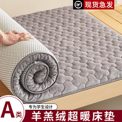 Lamb's Wool Mattress for Student Dormitory Single Bed, 90X190Cm, Special Mattress for Living on Campus, Thickened for Winter