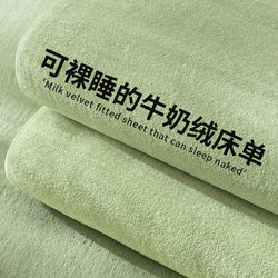 2025 New Thickened Milk Velvet Bed Sheet Single Piece Dormitory Single/Double Flannel Coral Fleece Winter Quilt Plush Blanket