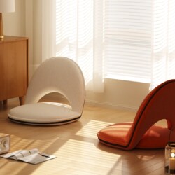 Sanmeng Lazy Sofa Foldable Tatami Backrest Chair Bay Window Chair Cushion Bed Seat Simple Sofa Living Room