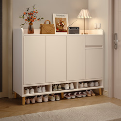 Entryway Shoe Cabinet for Home Use, Indoor Wall-Mounted Foyer Cabinet, Integrated Large-Capacity Storage Cabinet, Shoe Rack