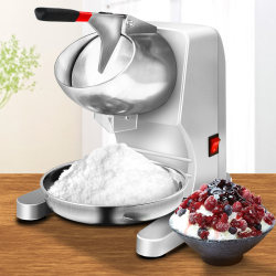Ice Crusher, Commercial Small-Scale, Suitable for Stalls, Household Use, Shaved Ice Machine, Snow Ice Machine, Milk Tea Shop Smoothie Machine, Continuous Ice Machine, Ice Breaker