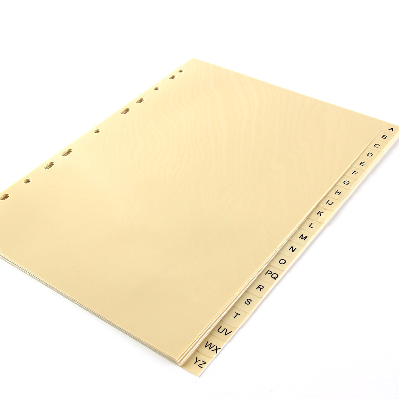 21 그리드 플라스틱 인덱스 카드 컬러 ??스페이서 카드 A4 퀵 작업 폴더 분류 카드 폴더 라벨 분리 카드-