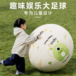 Inflatable Large Football Outdoor Thickened 80cm Children's Lawn Parent-Child Interactive Toy Kindergarten Giant Ball Toy