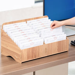Voucher Storage Box, Express Delivery Receipt Storage, Financial Accounting Document Classification and Organization Box, Delivery Note Storage Rack