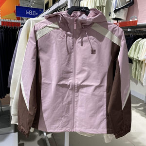 
Hongxing Erke genuine 2025 autumn new hooded windbreaker waterproof sports jacket for women 12225301171