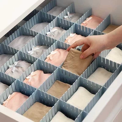 Drawer Storage Partition Board Plastic Partition Board Partition Free Combination Intimates Socks Grids Artifact Partition Box
