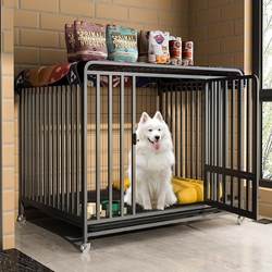 Dog Cage for Medium and Large Dogs, Indoor with Toilet, Border Collie, Small Pet Cage, Dog Labrador Golden Retriever Dog Cage