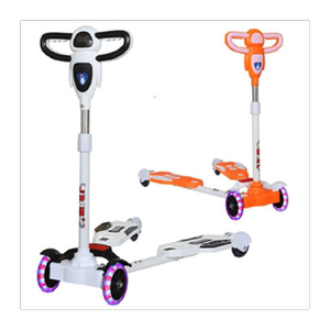 
Scooter children's toy scissor frog scooter multifunctional 4 to 8 years old with feet separated for beginners 3-6 years old