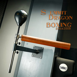 Summitdragon Wall-Mounted Boxing Spinning Stick Target Wall-Mounted Retractable Speed Ball Agility Dodge Boxing Target