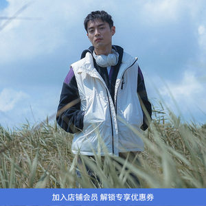 
WHEELS and WIND Men's and Women's New Xueli 3M High-tech fluffy cotton functional vest vest jacket
