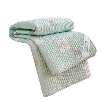 Natural latex cooling silk ice table
