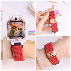 
[Zootopia] New Year's model suitable for Xiaomi Redmi Mi Rabbit children's watch 5C/6C magnetic 4C braided 7/7X strap 7A Xiaoxun children's watch strap 15/17/20mm universal