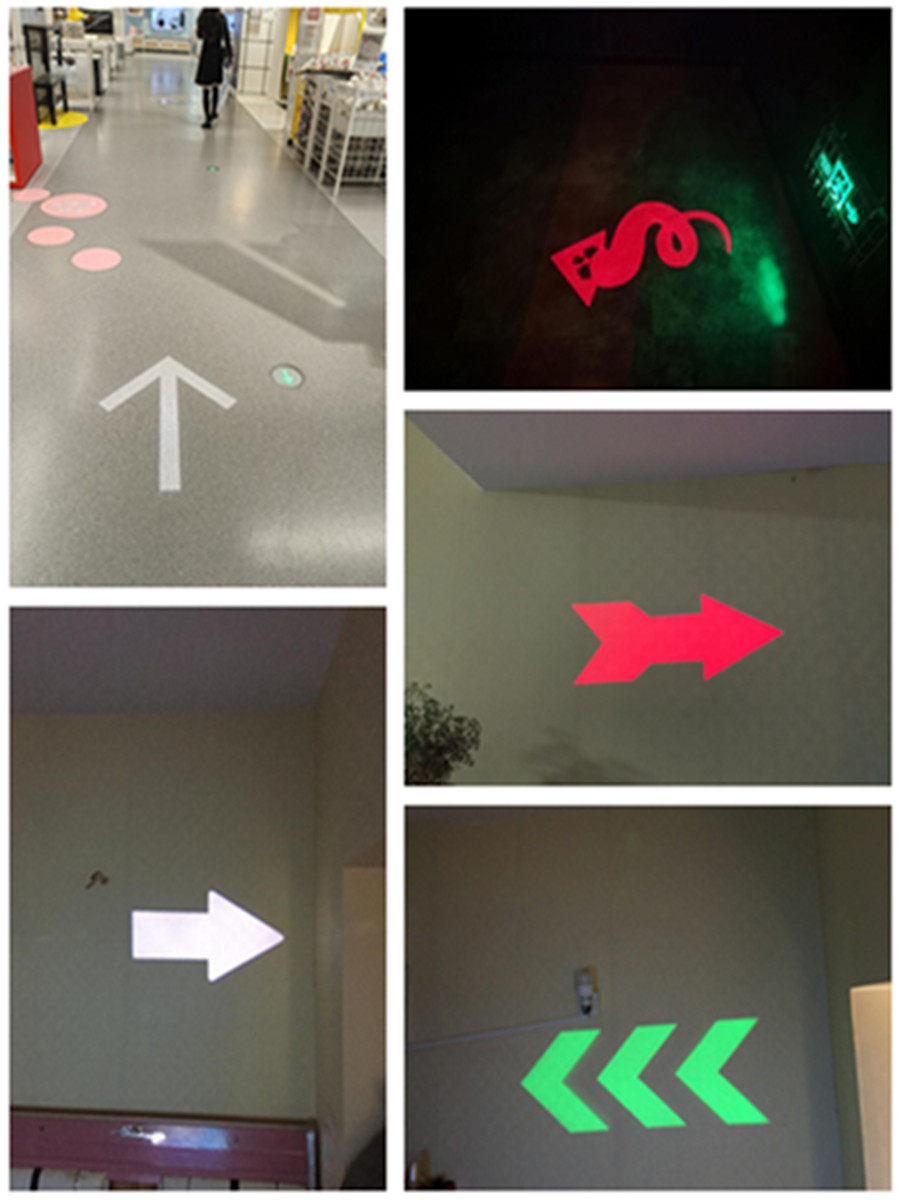 Lfd Directional Projection Lamp - Indoor Guide Light