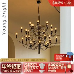Italian 2097 Midsummer Fruit French-Style Living Room Dining Room Chandelier Staircase Designer Open-Air Duplex Villa Lighting Fixtures