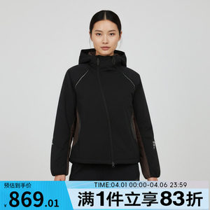 
adidas Adidas women's FOS sports casual hooded cotton jacket KV4862