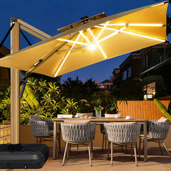Fanjai Outdoor Sunshade Umbrella, Courtyard Umbrella, Large Commercial Stall Umbrella, Open-Air Terrace Garden Roman Outdoor Sun Umbrella