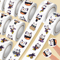 2000 Stickers, Be Careful, Superman Q Version Roll Stickers, Happy Superman Alliance Cartoon Stickers, DIY Planner Notebook