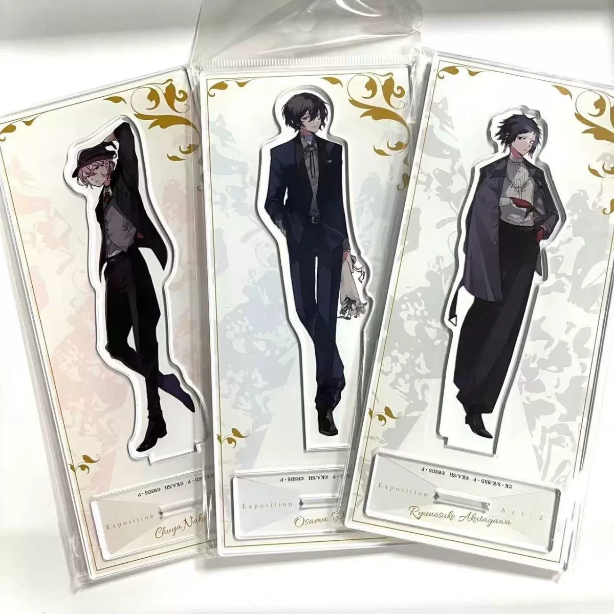 人渣反派自救系統 繁体字 新装版 アクリルスタンド 沈清秋 洛冰河 人渣反派自救系统授权正品水墨洛冰河沈清秋同人谷周边镭射票