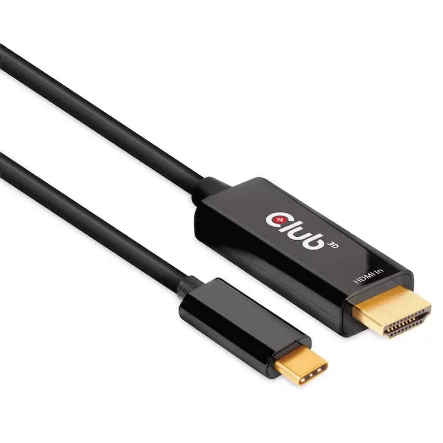 club 3d cac1334 hdmi 2.0 轉usb-c 4k 60赫茲高清傳輸線