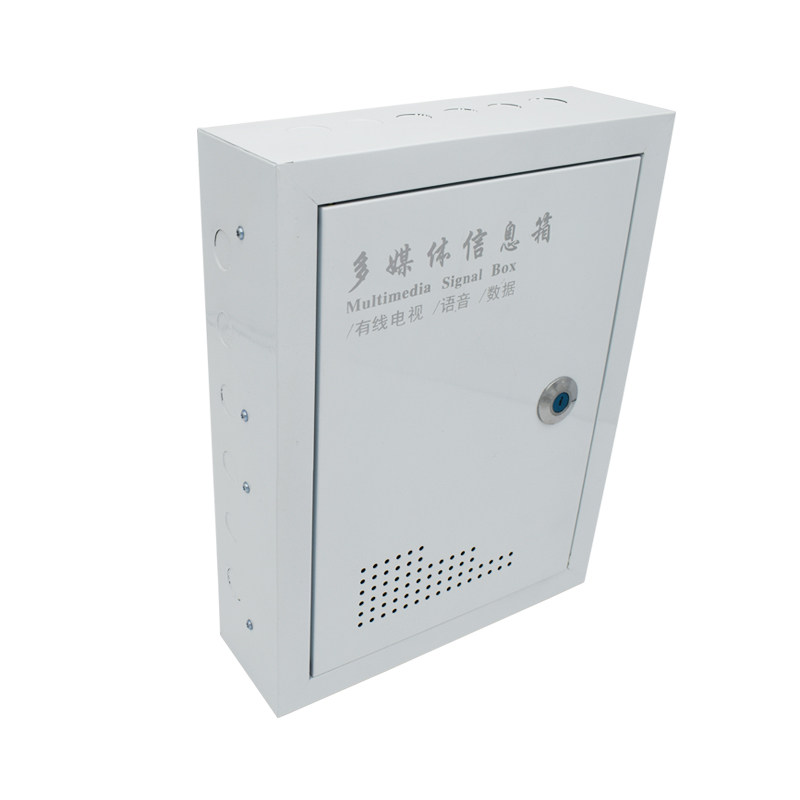 Free shipping home surface mounted weak current box fiber optic wall ...