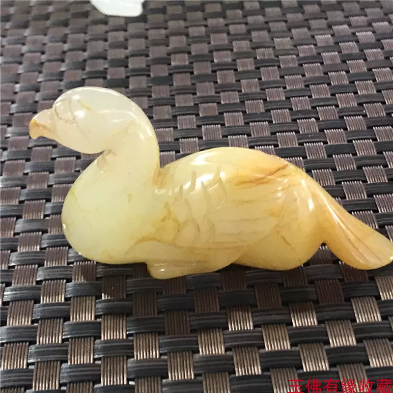 老件和田玉白玉腰墜掛件高古玉老玉古董明清玉器把玩玉璧牌子做舊