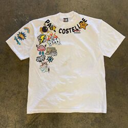 Overseas Order Surplus ~ Counter Withdrawal of Foreign Trade American-Style Trendy Brand Heavyweight Pure Cotton Short-Sleeve T-Shirts for Men and Women, Loose-Fitting Tops