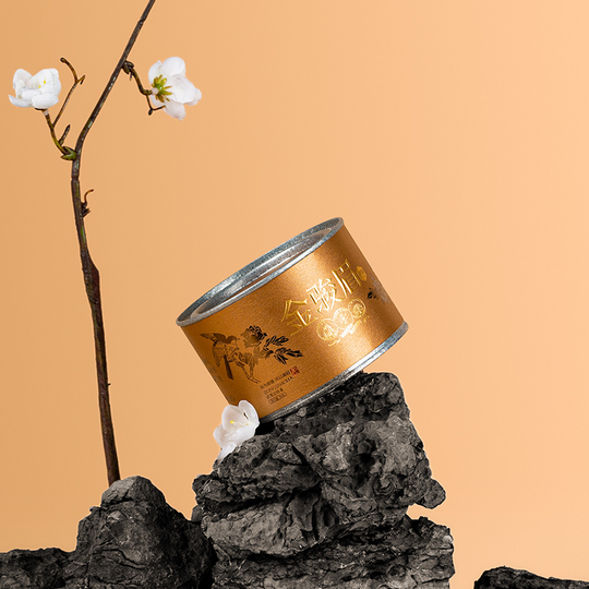 骏德茶业武夷山红茶茶叶桐木关正宗正山金骏眉特制金骏眉50g罐