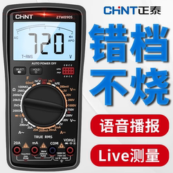 Chint Voice Multimeter Digital High-Precision Intelligent Anti-Burn Appliance Repair Electrician Special Multi-Function Repair Meter
