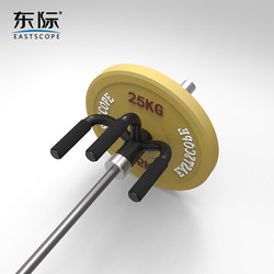 Dongji Multifunctional Double-Bar Rowing Machine with Deadlift Bar, Comprehensive Training Device, Barbell Rack, Landmine Rack, Multi-Position Handles