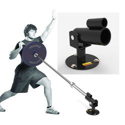 Eastland Ground-Mounted Barbell Rack Cannon Barrel Rack Core Strength Explosive Power Training Device T-Shaped Rowing Back Pull