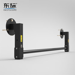 Dongji Integrated Extended Pull-Up Bar Horizontal Bar for Passage, Single Bar Gym Equipment for Multiple Users, Wall-Mounted Single and Double Bars