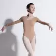 Bộ áo liền quần dài tay của Kashiwawu Ballet dành cho người lớn biểu diễn khiêu vũ Quần áo chống lộ màu da vô hình 116141067 