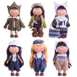 24CM西班牙娃娃MIA土豆娃娃衣服mia公仔玩偶换装送女生生日礼物品