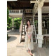 Cute Ja Berlin Poetry Club~ Sweet temperament, slim black A-line skirt, women's white short skirt, high waist long skirt