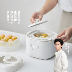 
olayks instant electric stew pot bird's nest small stew pot stew with water household soup baby porridge pot baby supplementary food pot